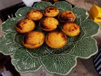 Thumbnail photo of round pastry linking to Pastry Making Class photo page