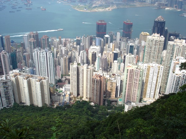 View of Hong Kong from the Peak